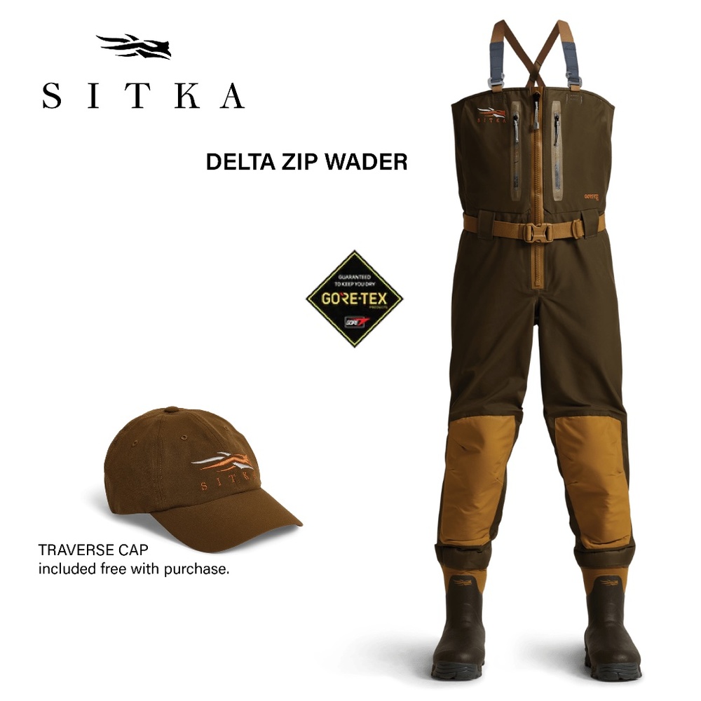 SITKA Gear Delta Zip Wader (Regular XL 12)